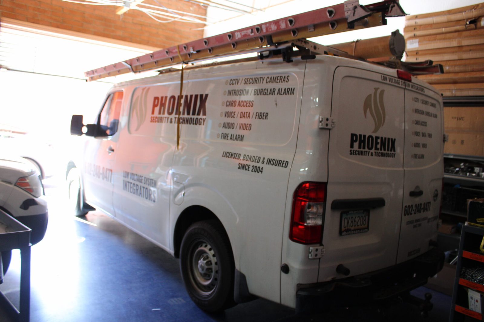 Phoenix Security service vehicle